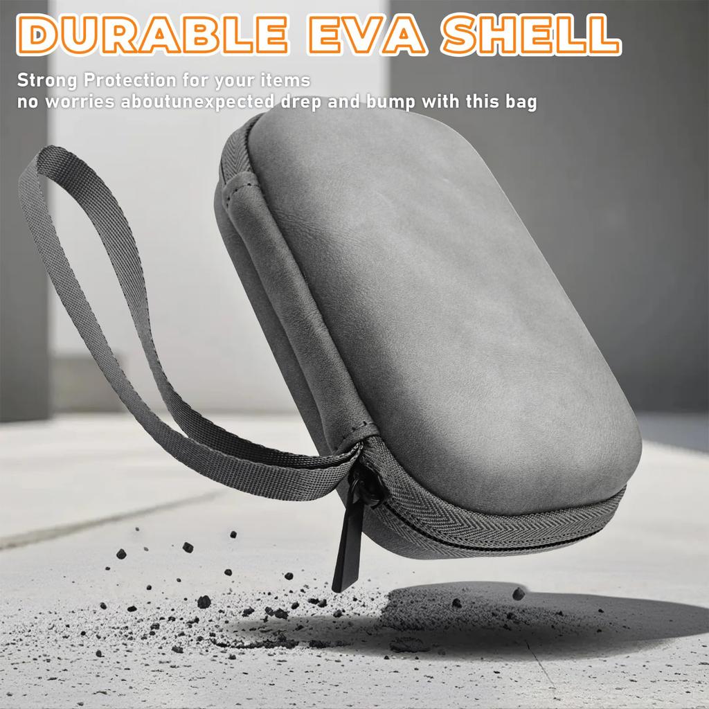 MUMING Protective Carrying Case Compatible with Yamaha TDM-710GLTDM-700G and KORG TM-60TM-50 TunerMetronomes (Gray)