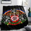 1 Pezzo Coperta in Flanella con Stampa AC Sparta Praha, Alta Qualità, Confortevole per Tutte le Stagioni, Decorazione per la Casa, Calore e Comfort, Perfetta per Regali di Natale