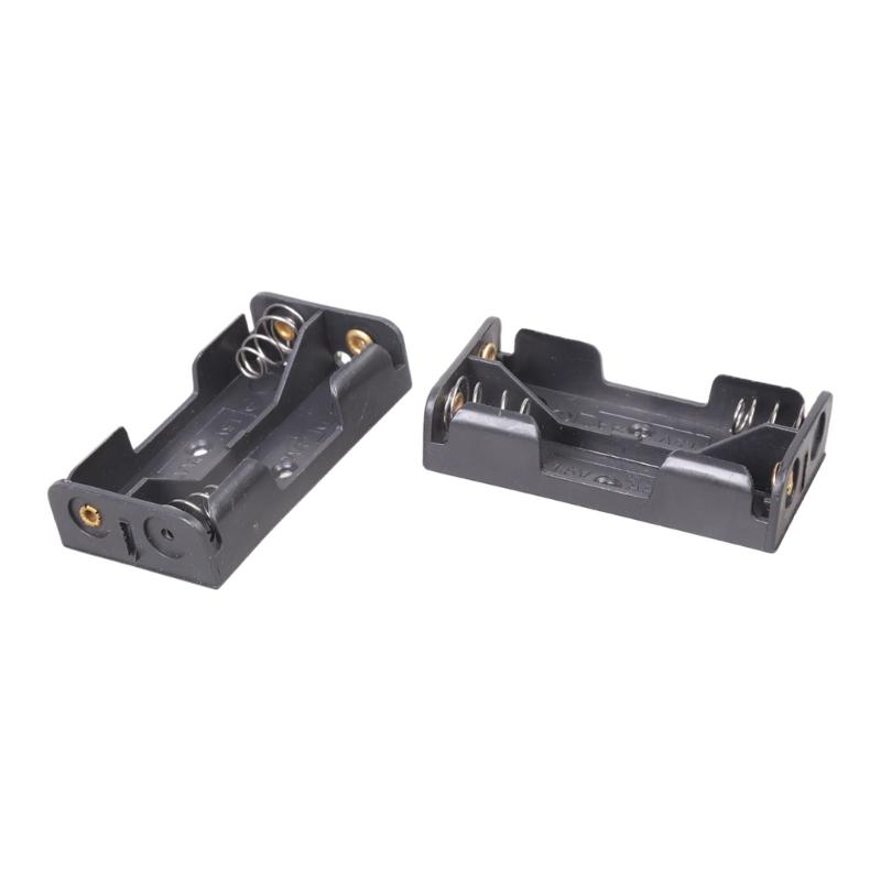Compact 2A Battery Holder With Solderable Contacts Lightweight Design For Flashlights Portable Electronics