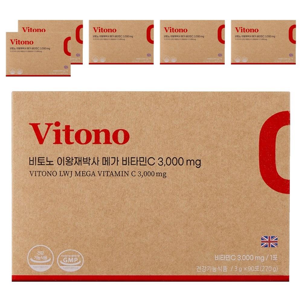 Vitono Dr. Lee Wang-jae Mega Vitamin C 3000mg 6 pcs 270g
