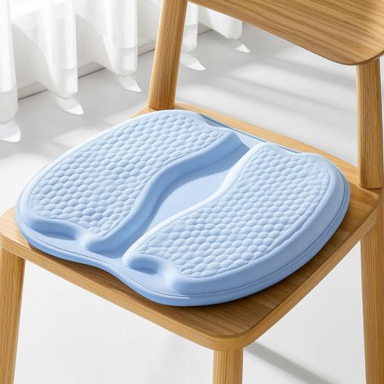 Gel Car Seat Cushion, Breathable Cooling Seat Cushions for Cars, Non-Slip & Comfortable Automotive Front Seats Cushion Pad for Driver, Chair