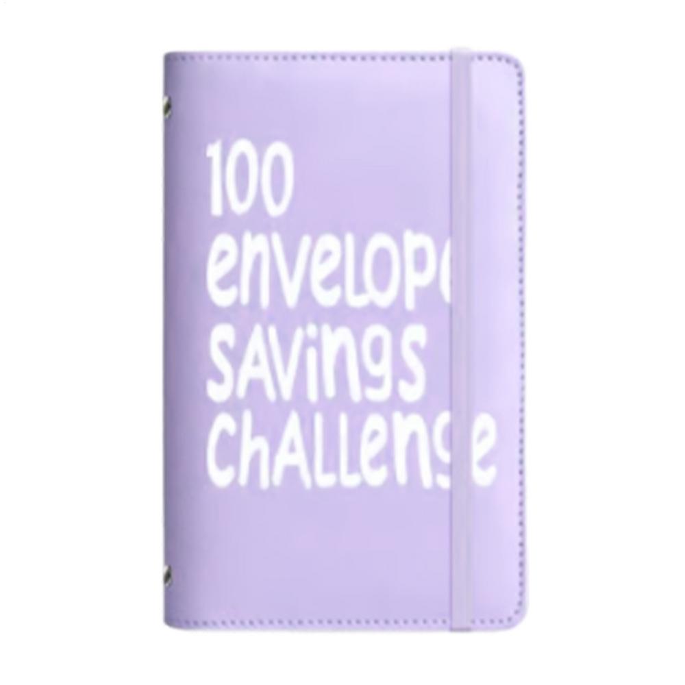 100 days Envelope Challenge Binder Save Savings Challenges Loose-Leaf Binder Budget Binder With Cash Envelopes Money Organizer