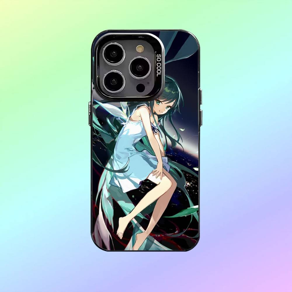 The Song Of Saya Saya No Uta Phone Case For iPhone17,16,15,14,13,12,11 Plus,Pro Max Colored Silver Phone Case