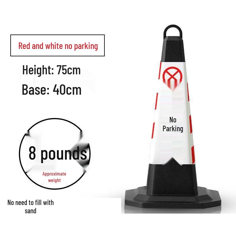 DAXTE Rubber Traffic Cone