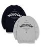 Neseupaseutyudio Studio Mono Oversized Sweatshirt 5 Colors [Nspm_5001]