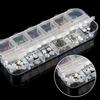Transparent Plastic Storage Box Organizer Adjustable Container Jewelry Box for Beads Earring Home Storage Case Display Organizer