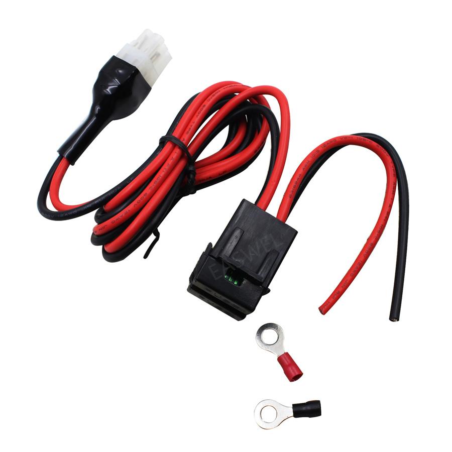 1 Pcs 6 Pin Plug DC Power Cord Cable For Icom Radio IC-706 IC-718 IC-746 IC-756