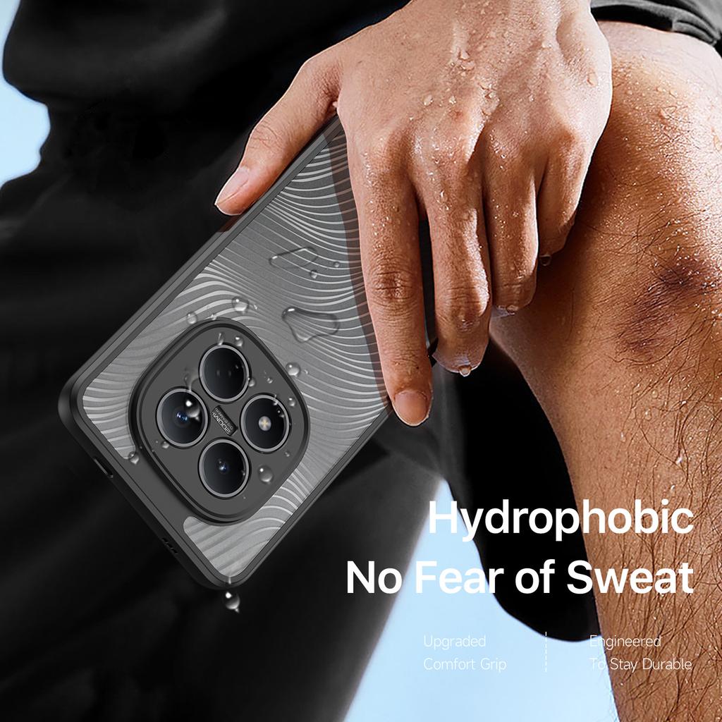 Для Xiaomi Redmi Note 15 Pro 4G (Глобальний) Чохол DUX DUCIS серії Aimo TPU+PC Матовий Протиударний Чохол для Телефону (Сертифікація REACH)