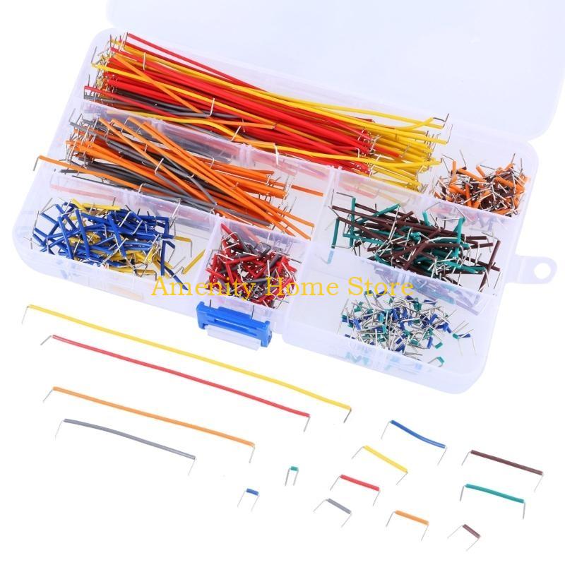 F26C 560Pcs Breadboard Jumper Wire Circuit Board Breadboard Wire Assortment