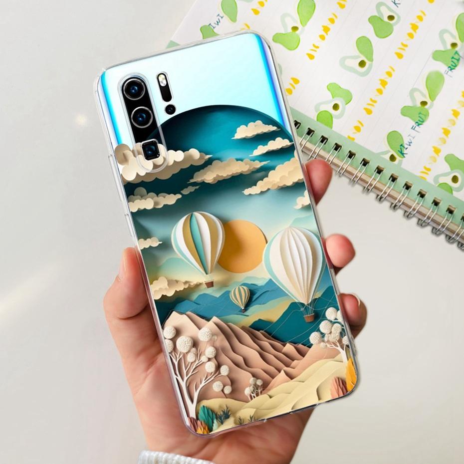 Lovely Printing Case For Huawei P30 Pro P 30 P30 Lite Soft Silicone TPU Back Cover For Huawei P30 P30lite P30pro Phone Cases
