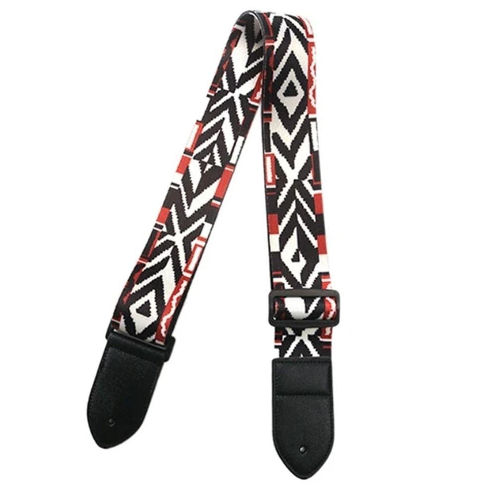 Curea pentru chitară extra lată cu imprimeu color Curea pentru umăr pentru chitară Curea pentru chitară electrică Bas clasic