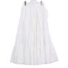 Cygne White Tiered Skirt with Petticoat Skirt 1 whiteUsed
