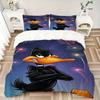 3pcs Daffy Duck Cover Set,Soft Comfortable Duvet Cover,Guest Room (1*Duvet Cover + 2*Pillowcases, Without Core) yy251024152