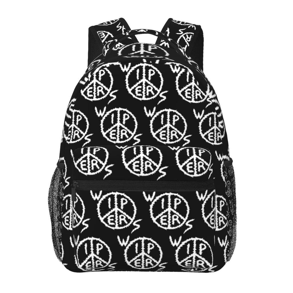 Wipers Logo 2 Student Backpack School Bag Hiking Travel Daypack for Boys Girls Fashion Bookbag Shoulder Bags