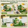 Interactive Battle Remote Control Car Magnetic Magnetic RC Car Greedy Snake Car  Boys Girl