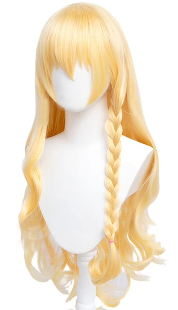 Cosplay Wig Marisa Kirisame Full Wig Heat Resistant Wig - (with net) - - - золотой