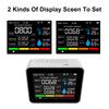 Novo Monitor Portátil de Qualidade do Ar Interior 12 Funções Termômetro Higrômetro WiFi para App Tuya Smart Display Colorido de 2,8" Instrumento Multifuncional