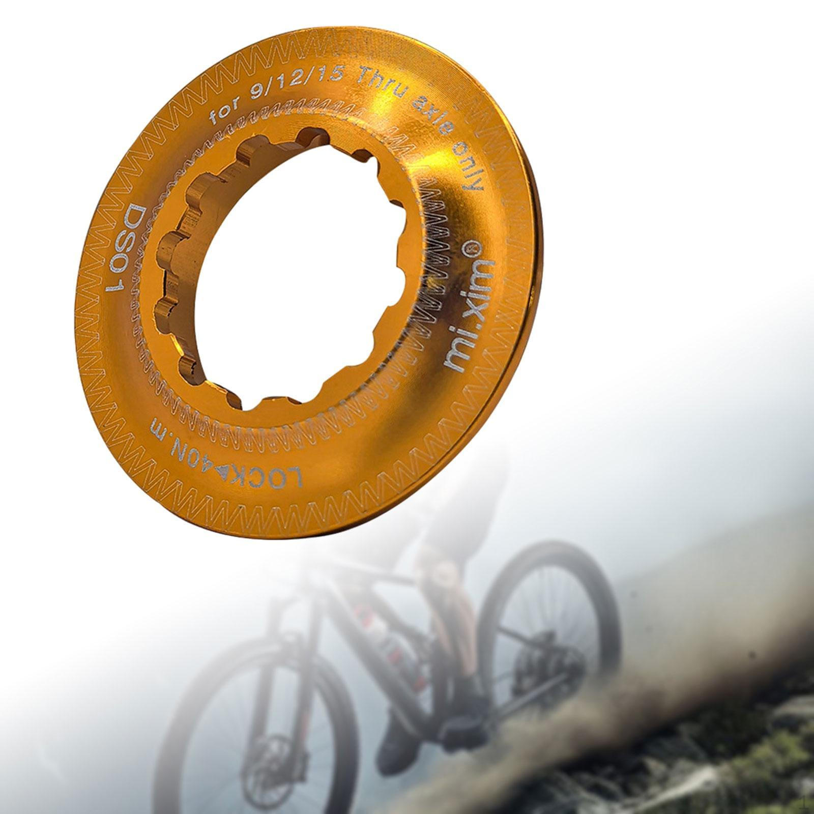 

Крышка замка велосипедного центрального замка из алюминиевого сплава, легкая замена винта Gold