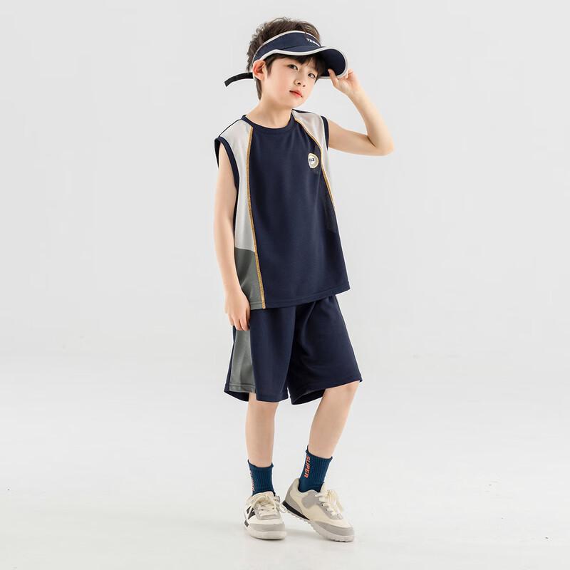 Duoduoja Boys' Summer Mesh Athletic Set