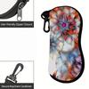 Vintage Floral Print Protective Eyewear Holder, Stylish Sunglasses Case, Portable Soft Glasses Pouch, Lightweight Travel Accessory for Women