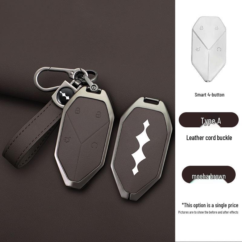 2024 Fangchengbao Leopard 5 Key Case: NFC Induction Card Holder & Protective Shell for Men