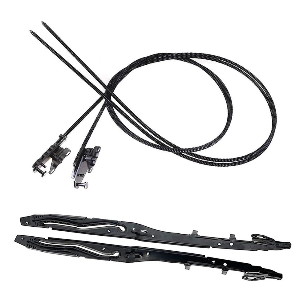 Kit di Riparazione Cavi Vetro Tetto Apribile Cabina Equipaggio + Assemblaggio Binario Per Ford 2015-2020 F150