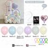 Set de Globos de Cumpleaños de Aluminio Blanco de 32 Pulgadas - Serie de Números Ma Ka