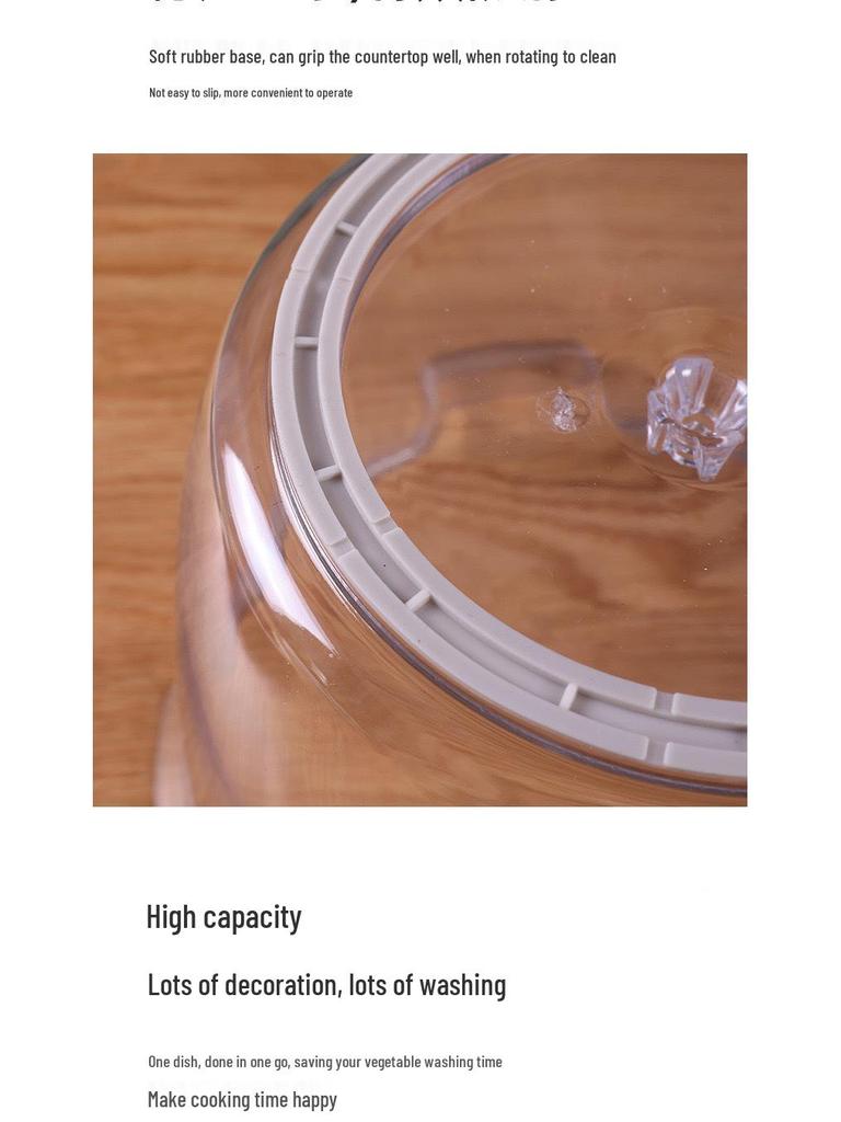 Hand-Crank Multi-Functional Kitchen Dehydrator and Spin Dryer