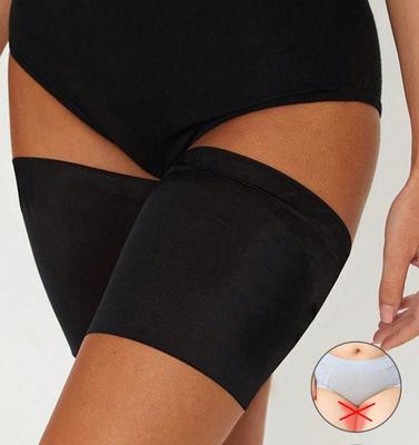 Bandes de cuisse en silicone non extensibles pour femmes - Manches anti-frottement pour un usage quotidien