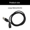 Lightweight Charging Cable Cord For Smartwatches PVC Materials Rapid Energy Recovery for PACE 2/3 Travel Friendly Design