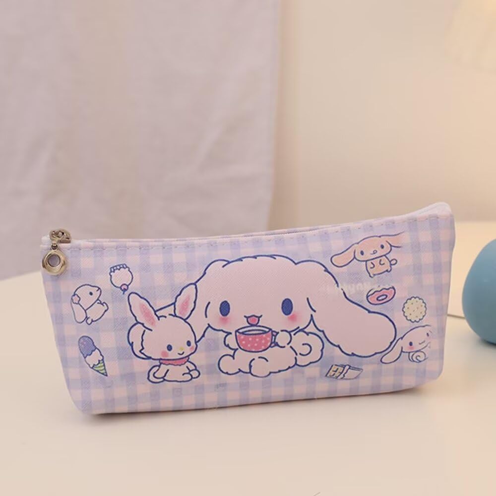 Cute Sanrio Cinnamoroll Pencil Large Simple Suitable for Kids and and High School Stylish x 8 x Size C Case, Capacity, Design, Adults, Elementary,
