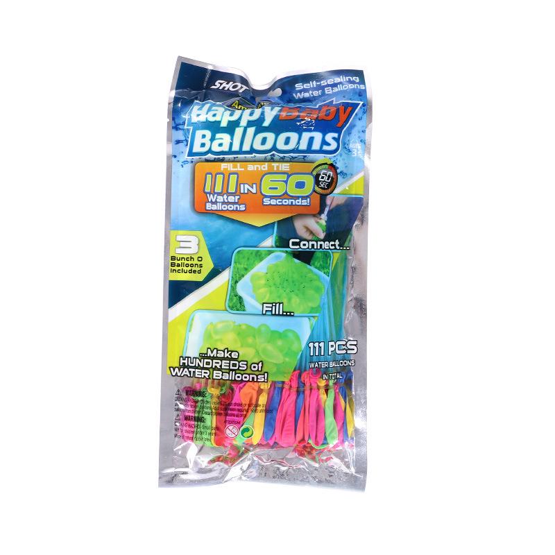 Quick-Fill Small Water Balloons: Summer Splash Toys for Water Fights & Carnivals