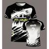 JUL 3D Series 90-Minute Football T-Shirt, Quick-Dry Summer Outdoor Sports T-Shirt for Men, Loose-Fit Crew Neck T-Shirt