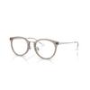 Ray-Ban 0RX7266D Transparent Grey Phantos Eyeglass Frames Unisex Asian Design 49mm
