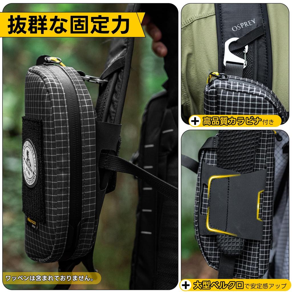 Multifunctional waterproof backpack pouch with waterproof sunglasses water bottle and smartphone pouch for and other outdoor activities zipper,