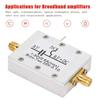 Ciglow Bias Tee Broadband, 25K-100MHz Coaxial Feed RF Broadband Radio Frequency Microwave Coaxial Bias.