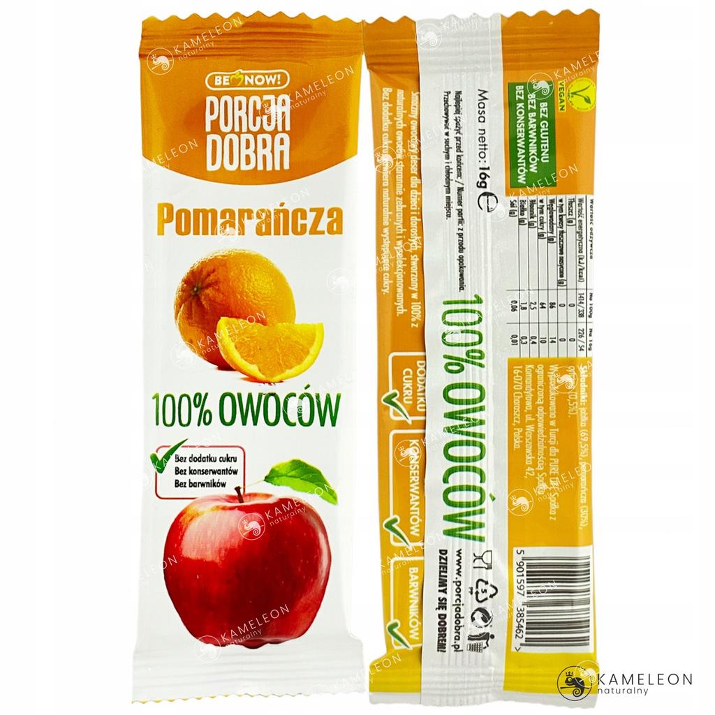 PORTION GUTER SNACK Apfel ORANGE Blatt x1