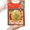 999 Pure Gold Year of the Horse Wealth Attraction Desk Ornament: Peace and Joy Photo Frame