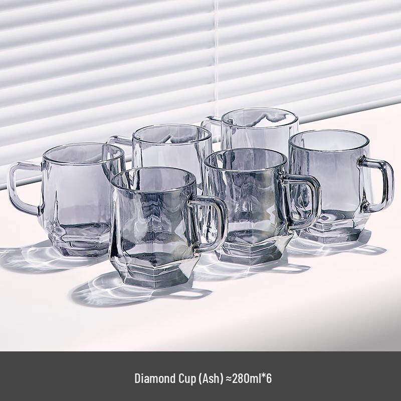 Naichang Heat-Resistant Glass Drinking Cup Set