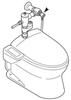 SANEI Toilet Parts Cleaning Toilet Seat Mounting Adapter for TOTO Flush Valve B50-1