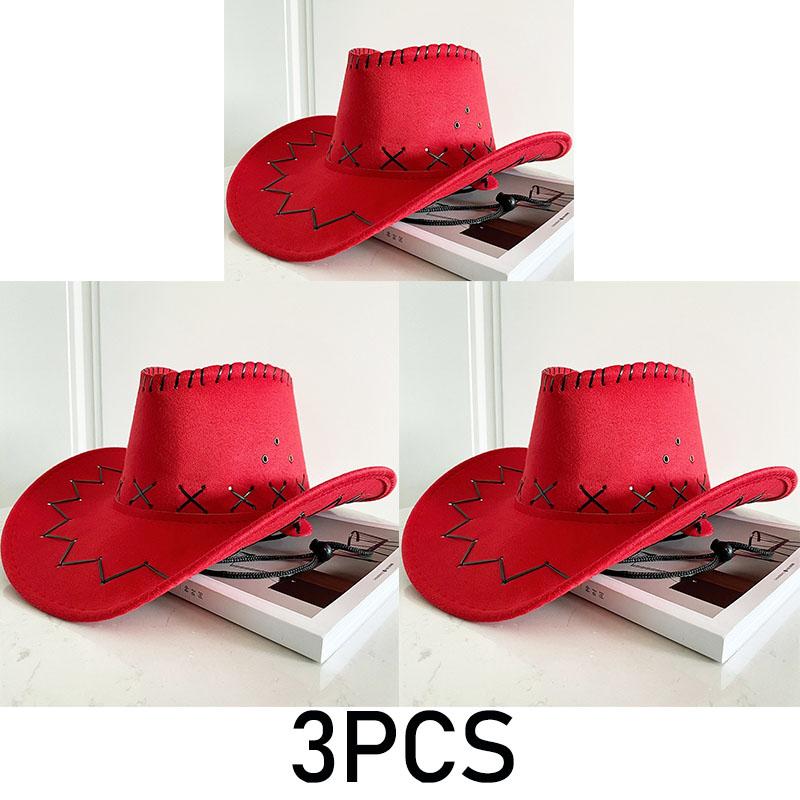 Braut Cowboyhut Chapeau Cowgirlhut Cowboy-Accessoires Cowboyhut Frau NZM02