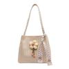 Holiday Seaside Woven Straw Bag Women'S Large-Capacity Rattan Handheld Shoulder Bag Commuter Tote Bag