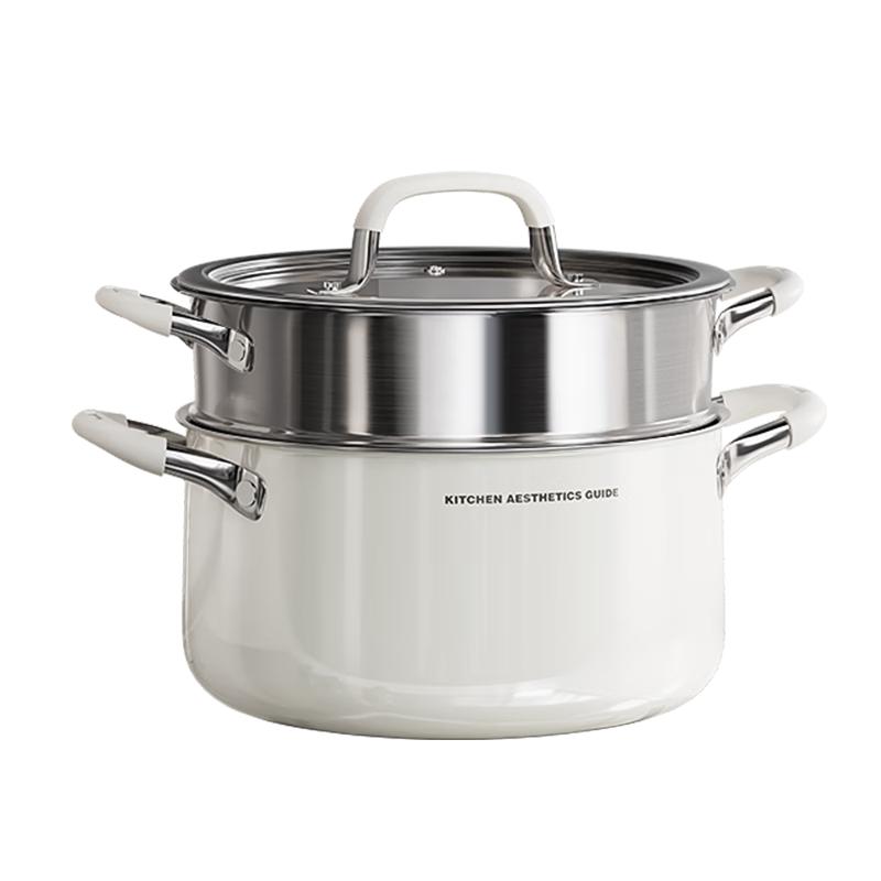 Royalstar 316L Inner Steel Outer Ceramic Soup Pot
