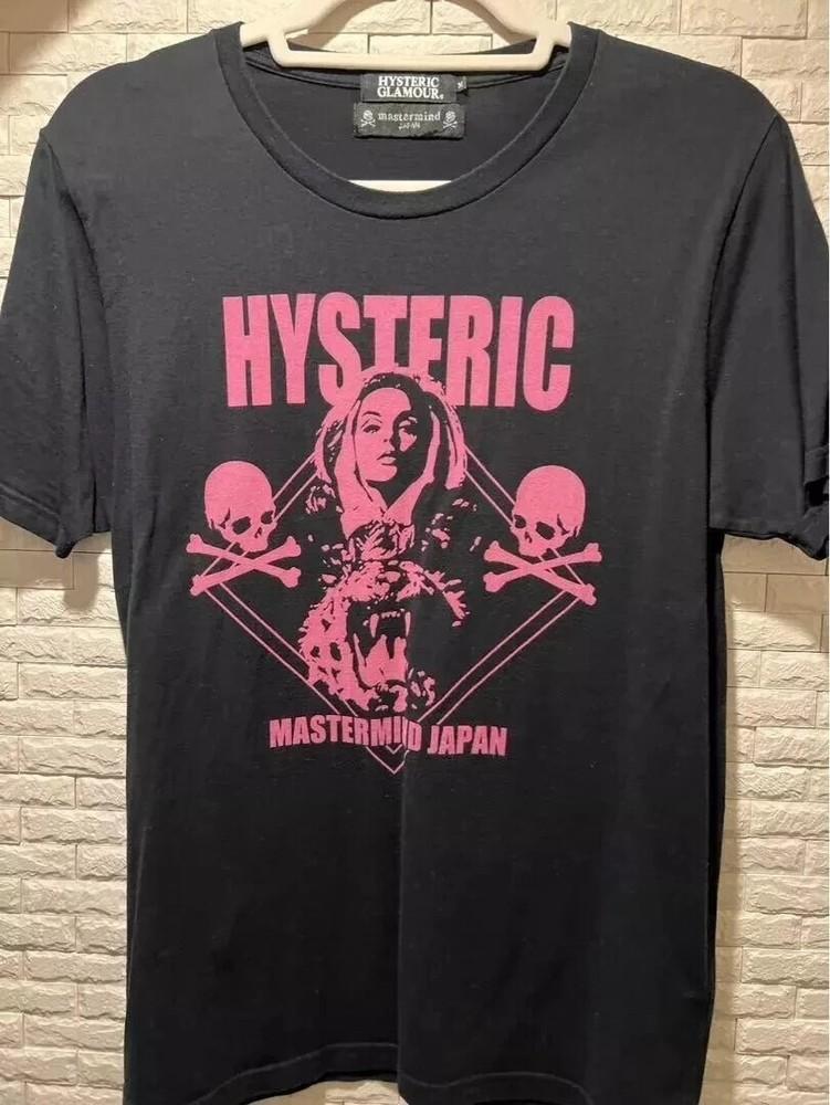 

Hysteric Glamour Mastermind Japan Черная Цветная Футболка Репринт Мужская Женская Унисекс XXL