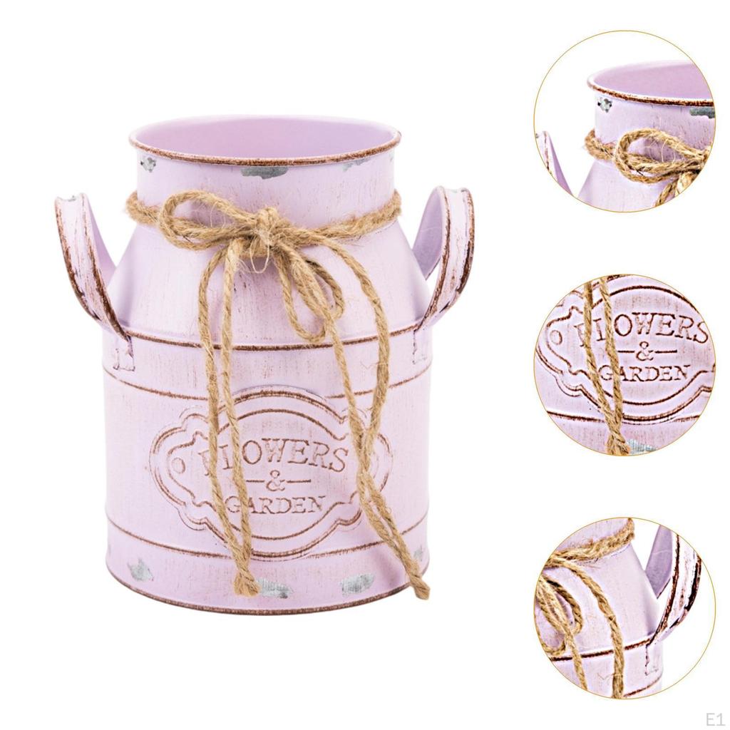 Desktop Storage Barrel for Garden Flower Arrangement