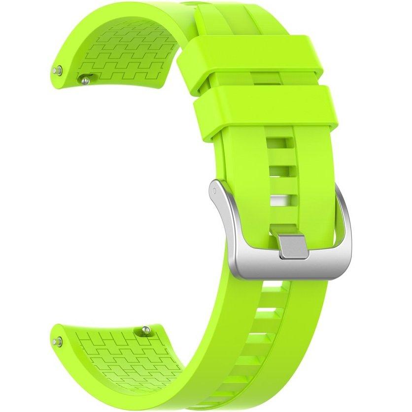 Universal Silicone Strap 22mm, Green
