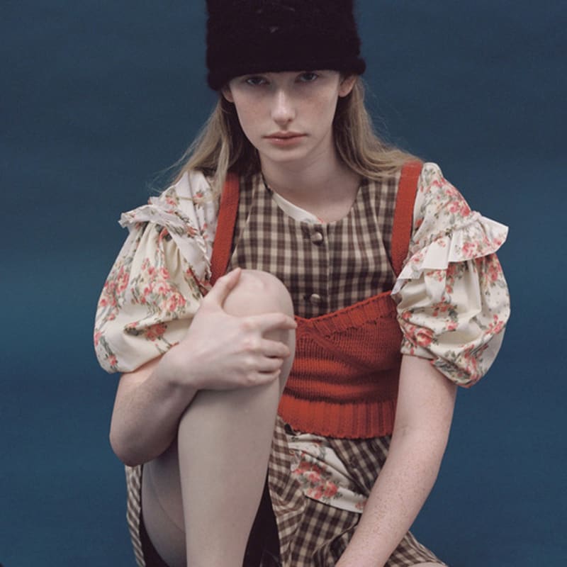 

AWESOME NEEDS HANDICRAFT KNIT BLOOM HAT_BLACK FREE