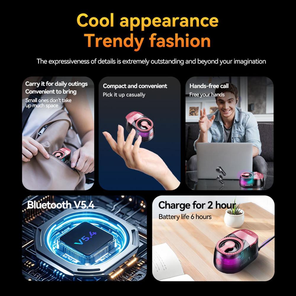 2-in-1 Magnetic Mini Portable Audio Equipment & Headphones