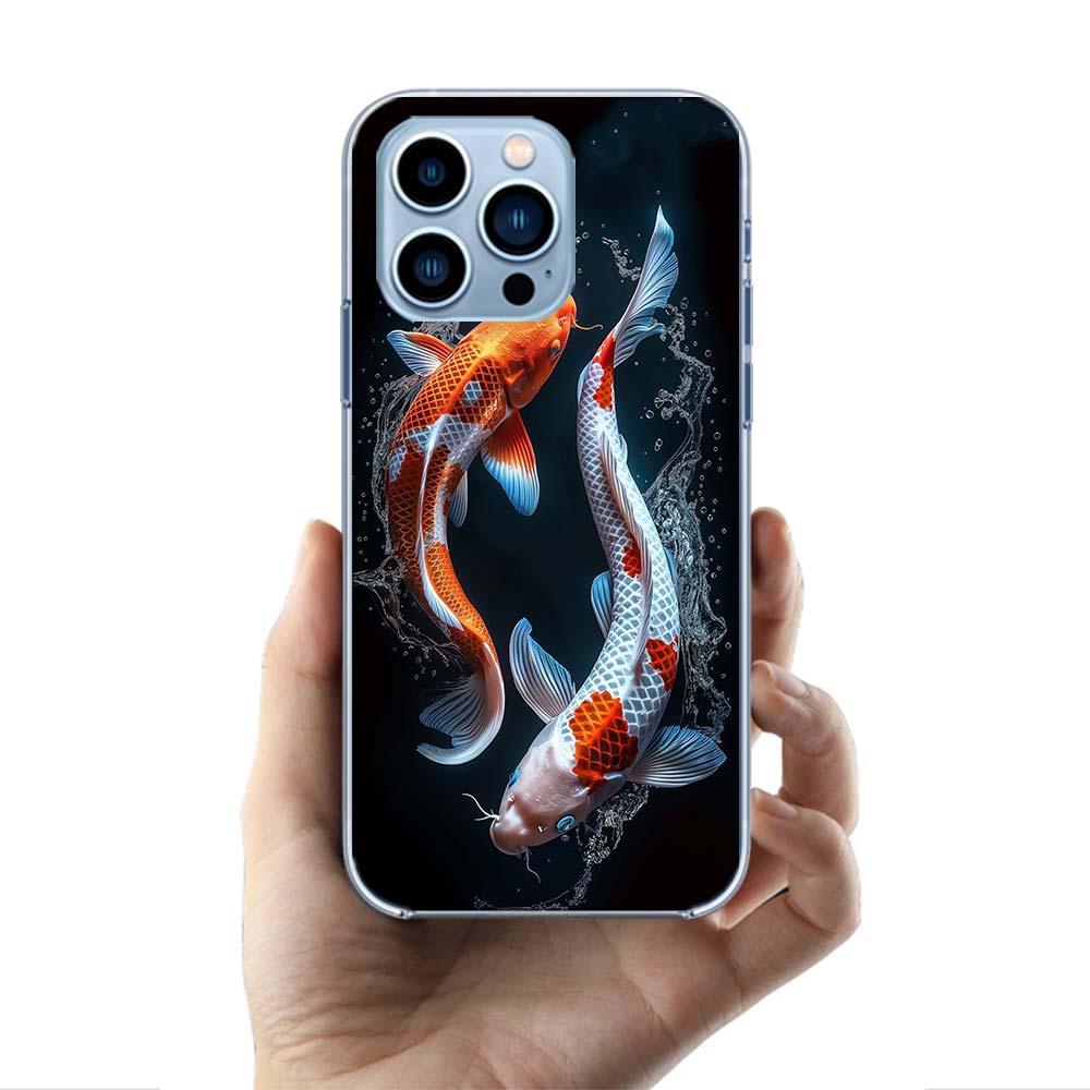 

Majestic Koi Fish Cases Phone Case For Iphone 17E 16E 17 Air 16 Pro Max 15 Pro 14 Plus 11 13 12 Mini Cover Cases Compatible with iPhone 16 Pro Max