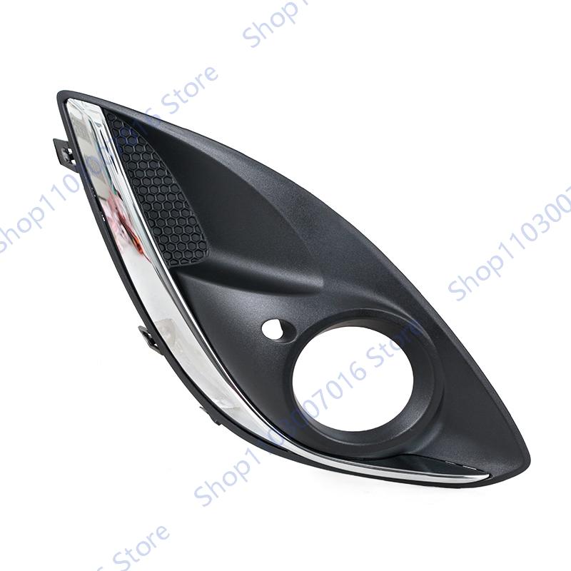 Fog Light Cover For Vauxhall Opel Corsa D 2011-2014 Front Bumper Fog Light Lamp Grille Frame Car Accessories 13286025 13344799